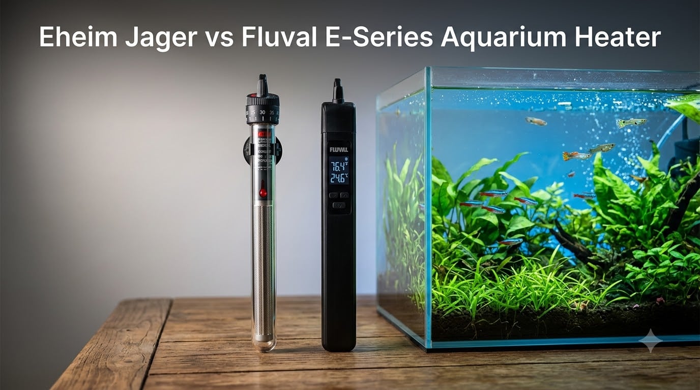 Eheim Jager vs Fluval E-Series Aquarium Heater
