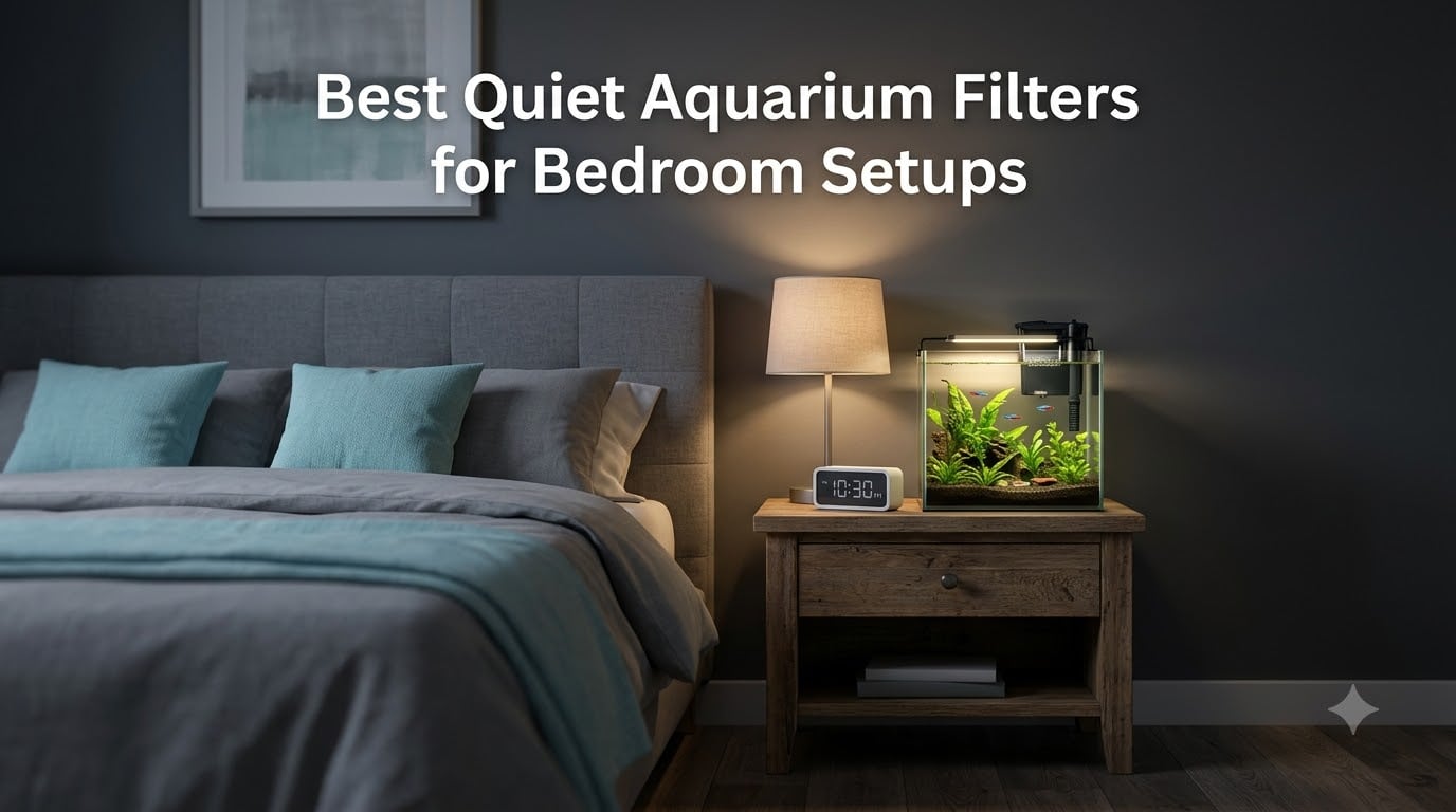 Best Quiet Aquarium Filters for Bedroom Setups