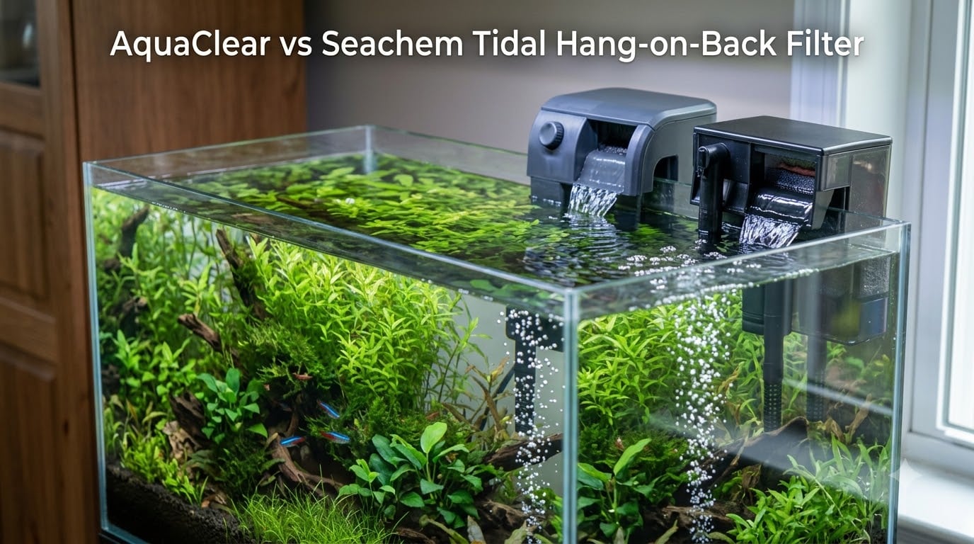 AquaClear vs Seachem Tidal Hang-on-Back Filter