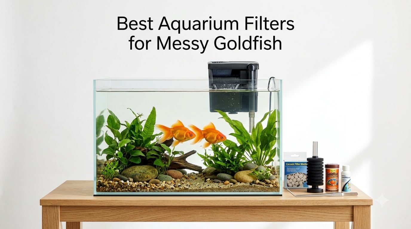 Best Aquarium Filters for Messy Goldfish