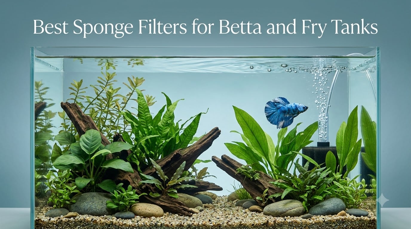 Best Sponge Filters for Betta and Fry Tanks