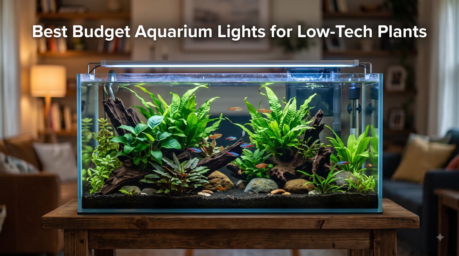 Best Budget Aquarium Lights for Low-Tech Plants