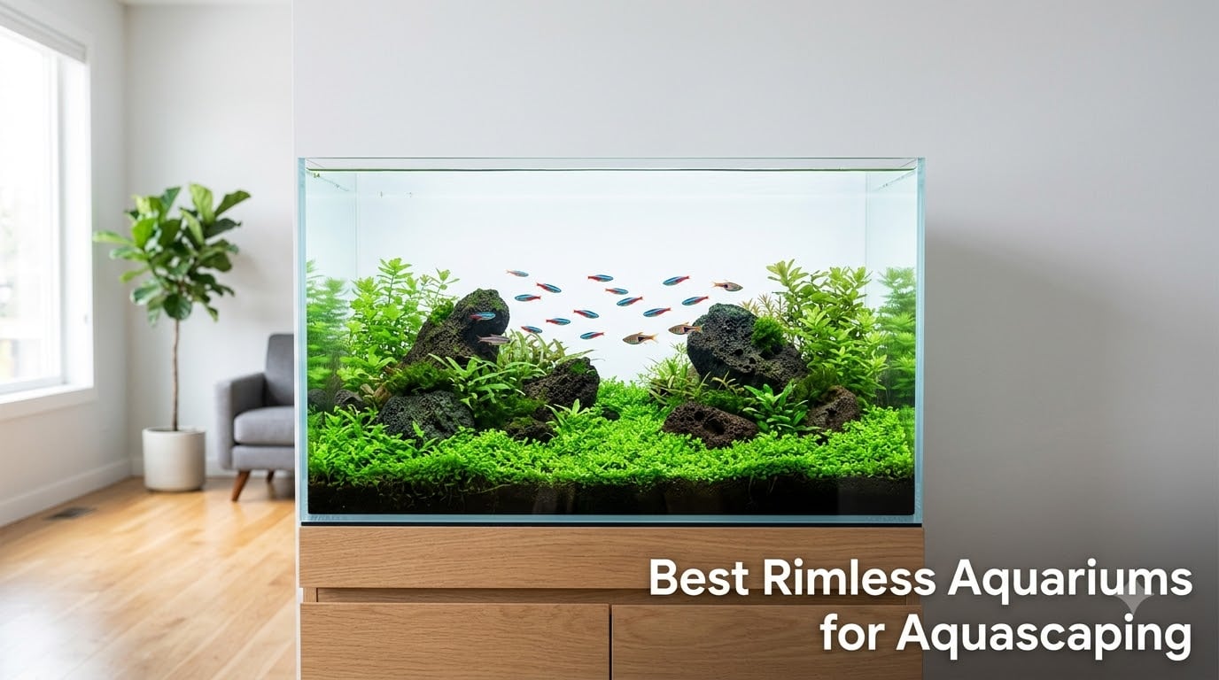 Best Rimless Aquariums for Aquascaping