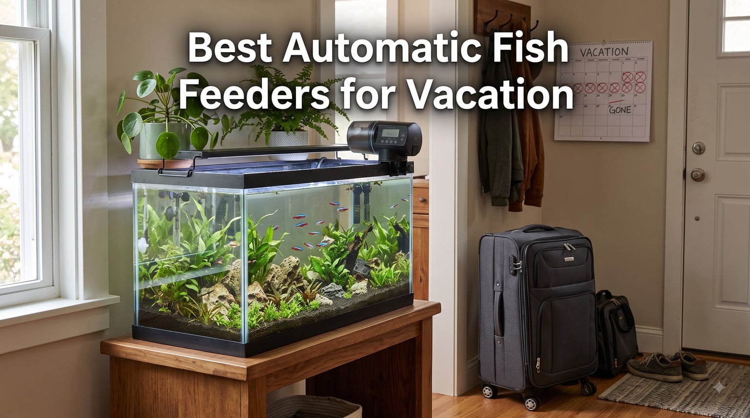 Best Automatic Fish Feeders for Vacation
