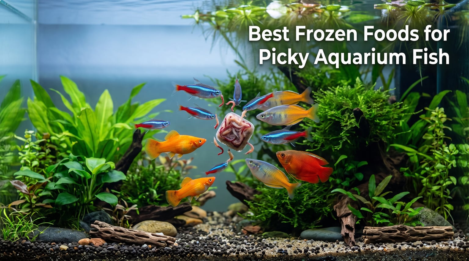 Best Frozen Foods for Picky Aquarium Fish