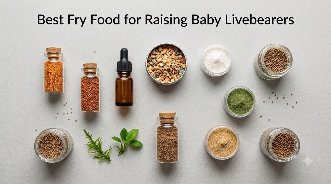 Best Fry Food for Raising Baby Livebearers