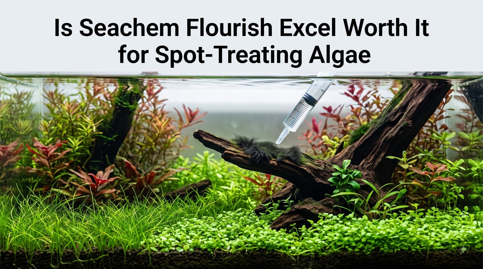 Is Seachem Flourish Excel Worth It for Spot-Treating Algae
