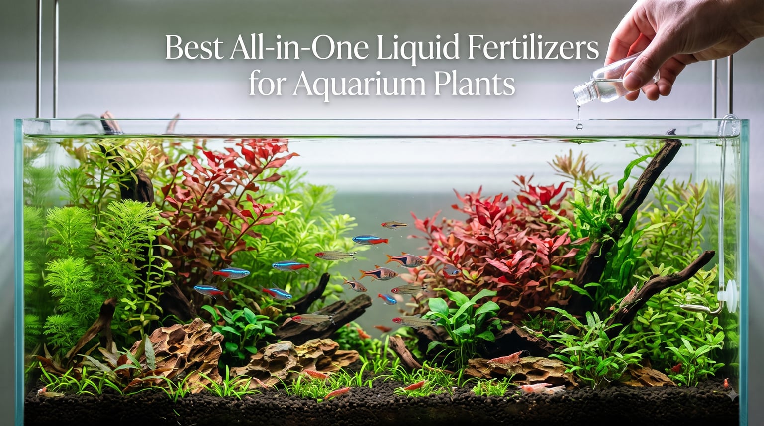 Best All-in-One Liquid Fertilizers for Aquarium Plants