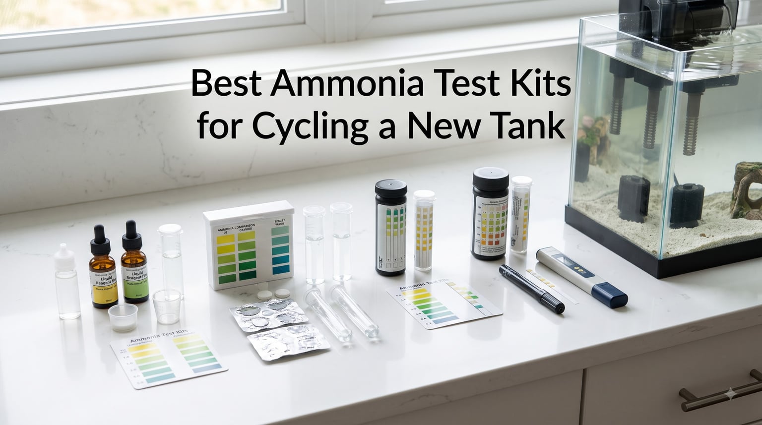 Best Ammonia Test Kits for Cycling a New Tank