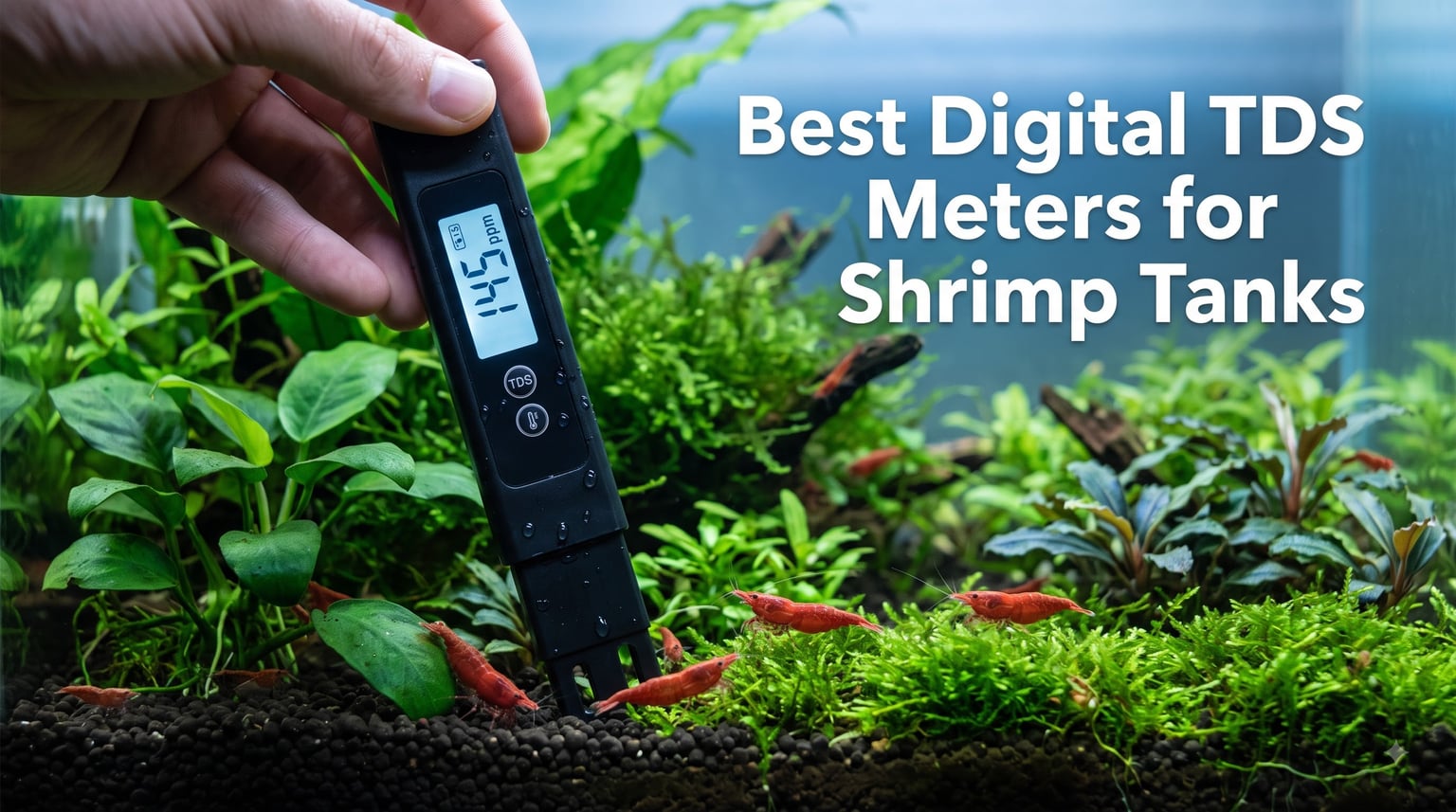 Best Digital TDS Meters for Shrimp Tanks