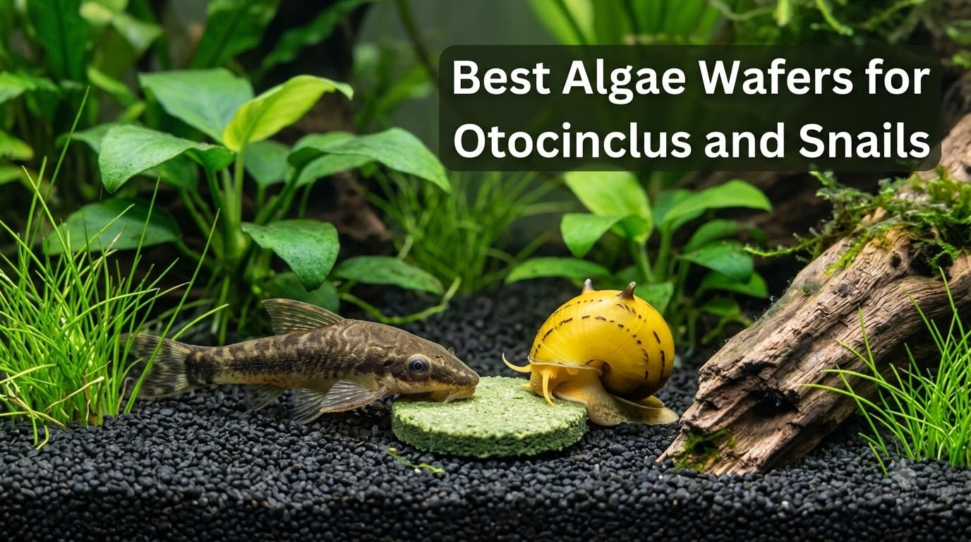 Best Algae Wafers for Otocinclus and Snails