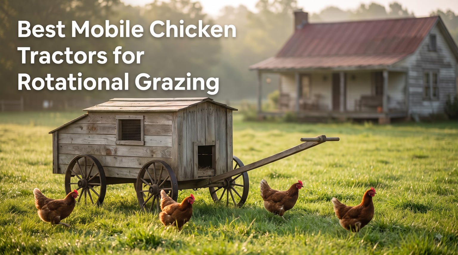 Best Mobile Chicken Tractors for Rotational Grazing