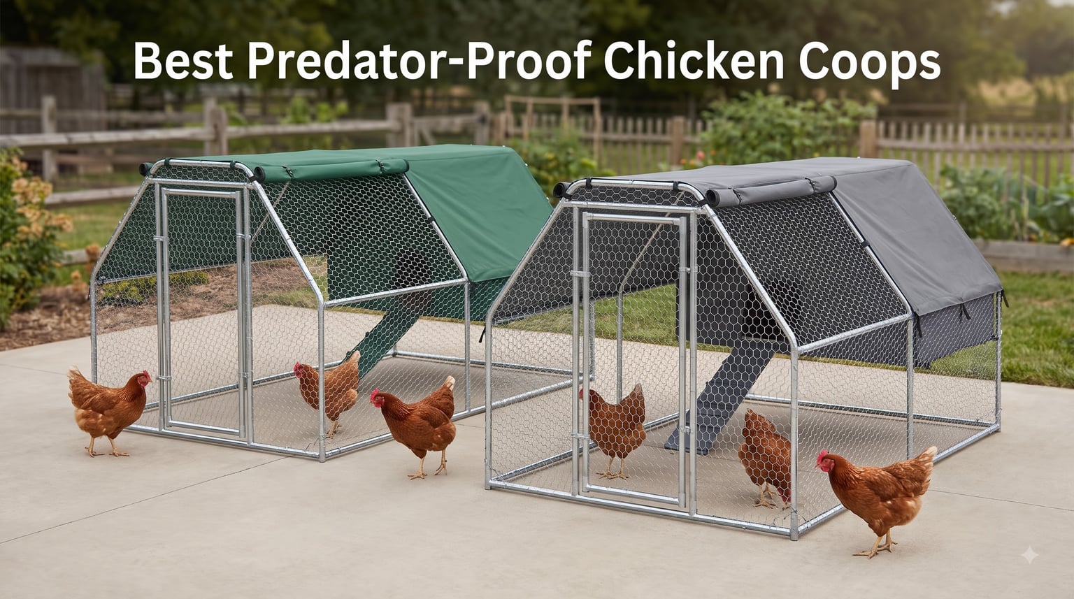 Best Predator-Proof Chicken Coops