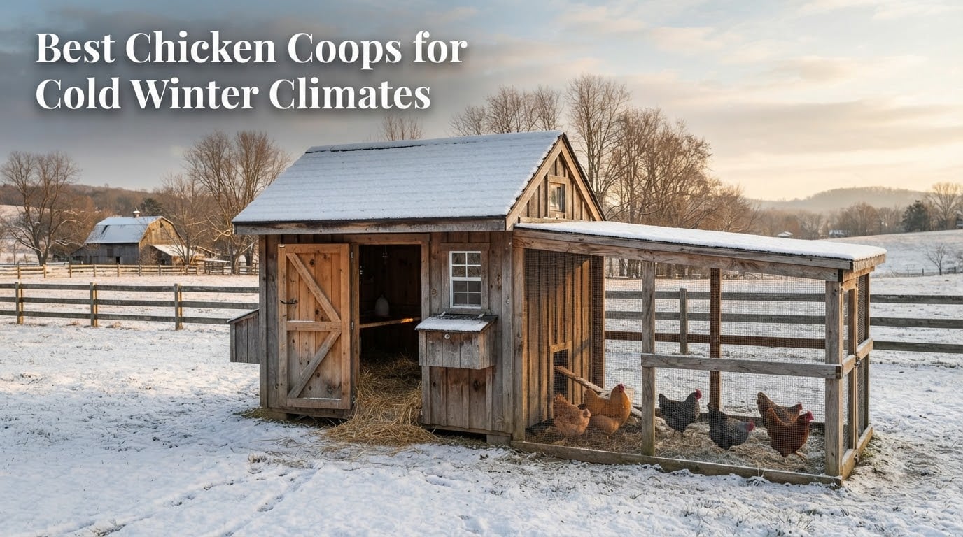 Best Chicken Coops for Cold Winter Climates