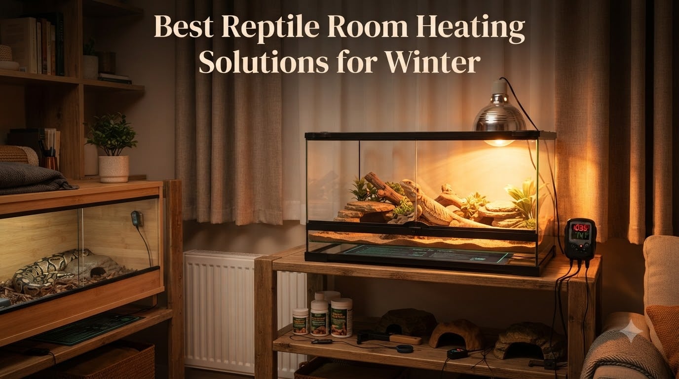 Best Reptile Room Heating Solutions for Winter