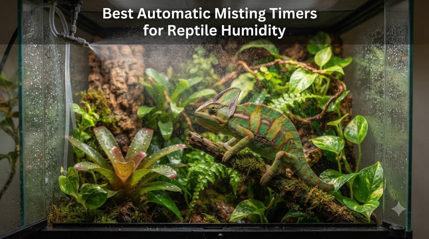 Best Automatic Misting Timers for Reptile Humidity