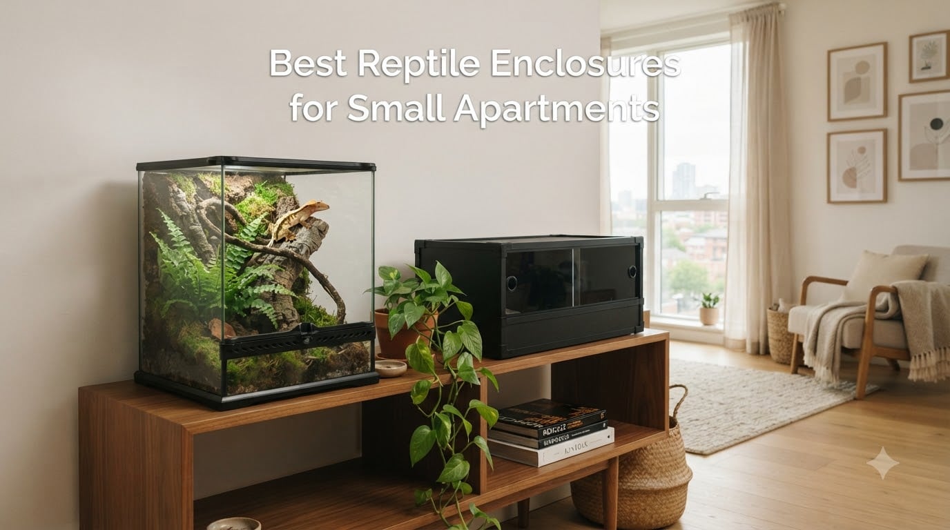 Best Reptile Enclosures for Small Apartments