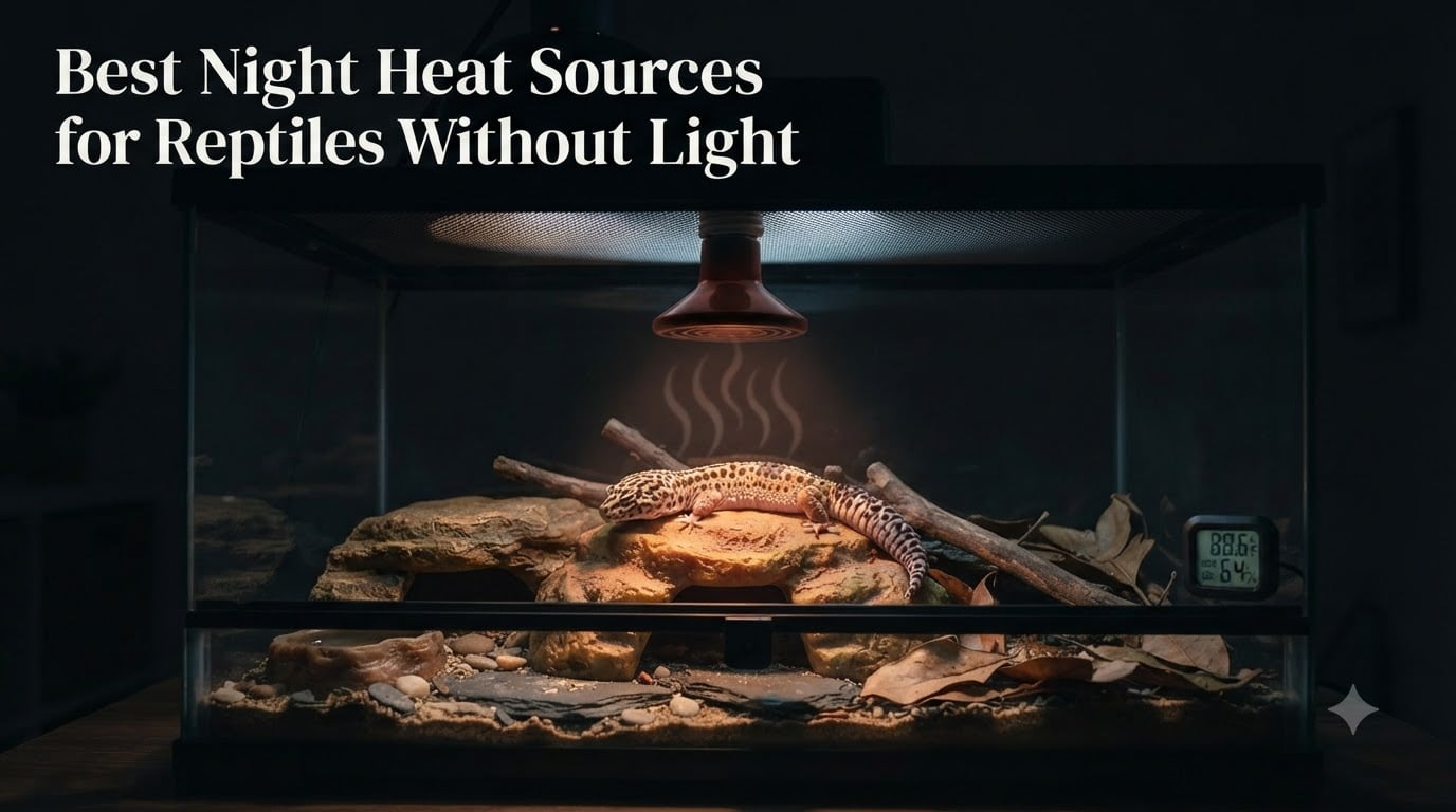 Best Night Heat Sources for Reptiles Without Light