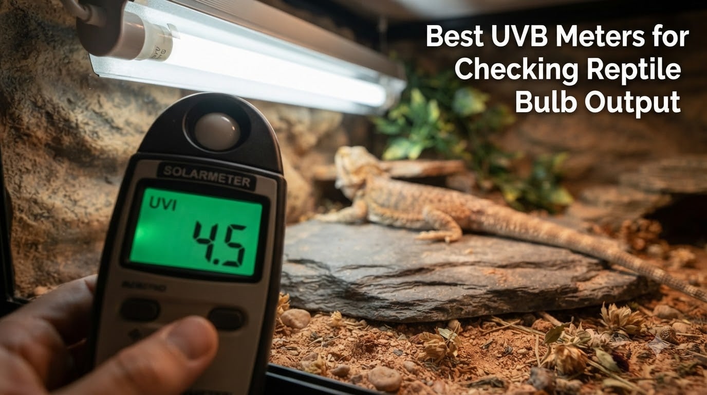 Best UVB Meters for Checking Reptile Bulb Output