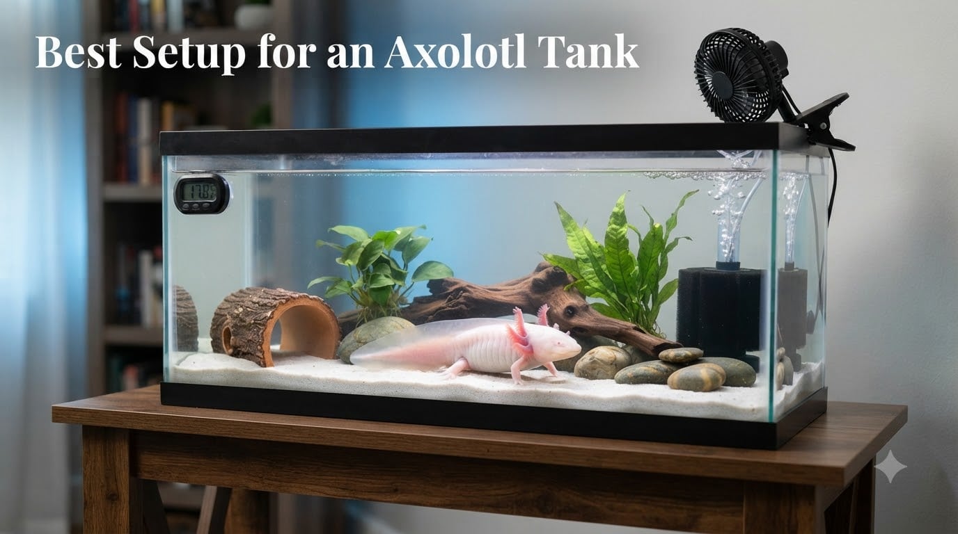 Best Setup for an Axolotl Tank