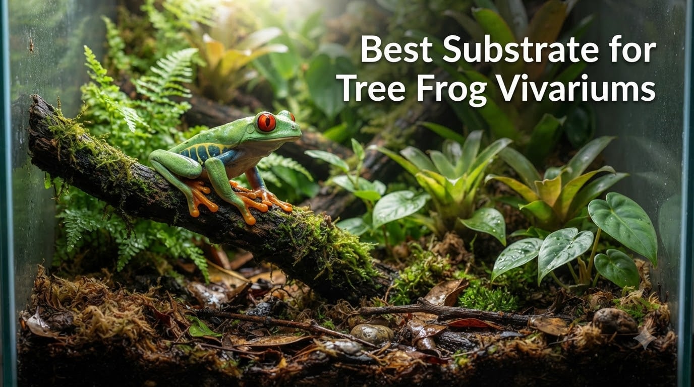 Best Substrate for Tree Frog Vivariums