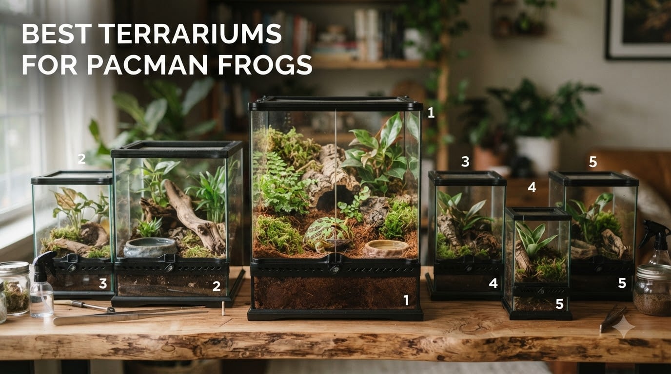 Best Terrariums for Pacman Frogs