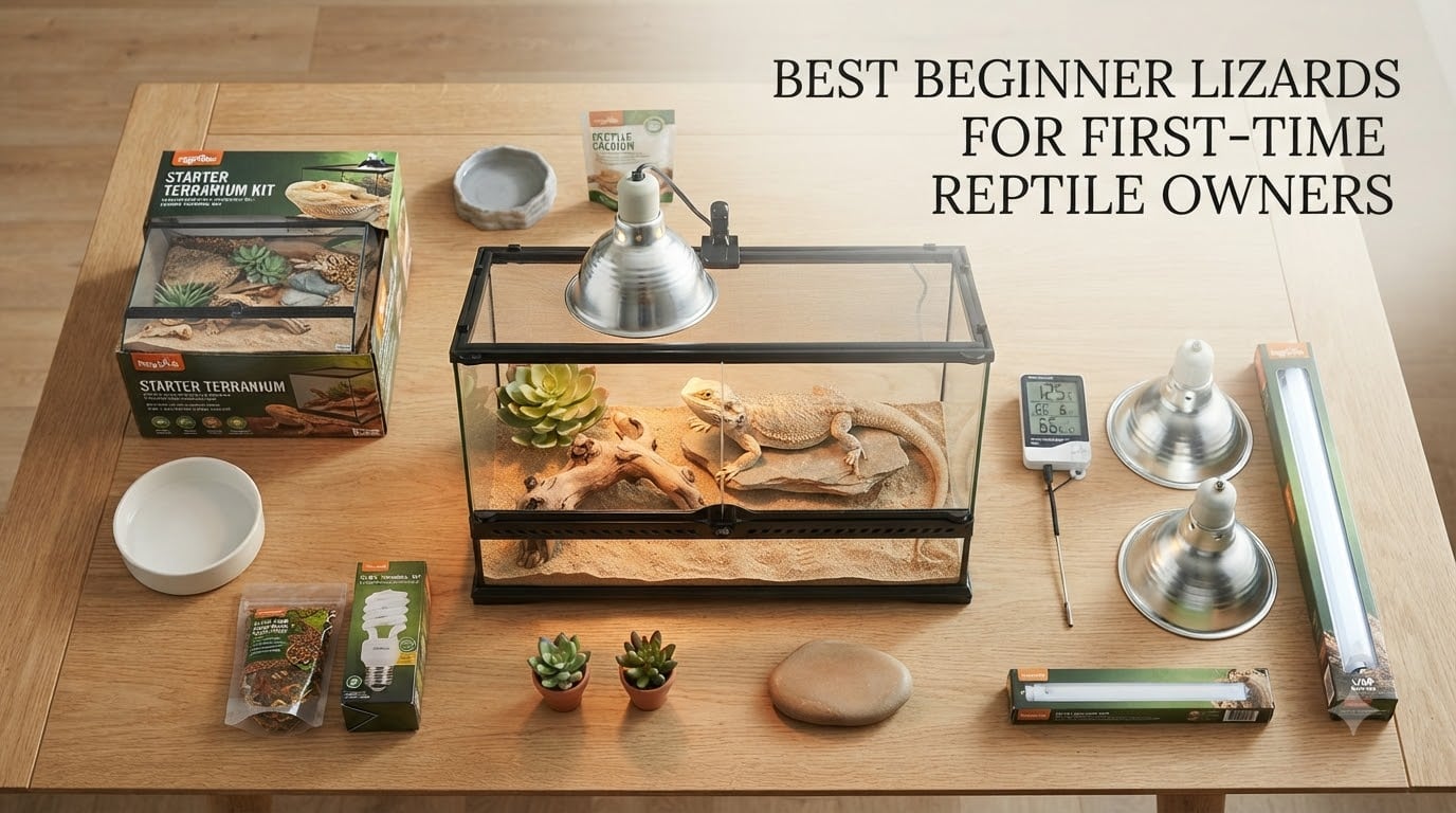 Best Beginner Lizards for First-Time Reptile Owners