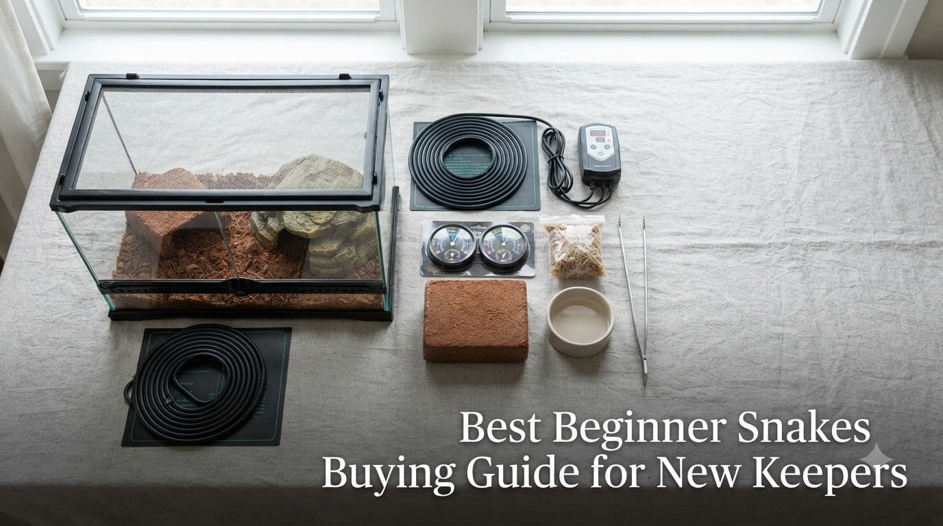 Best Beginner Snakes Buying Guide for New Keepers