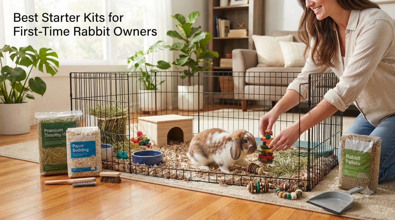 Best Starter Kits for First-Time Rabbit Owners