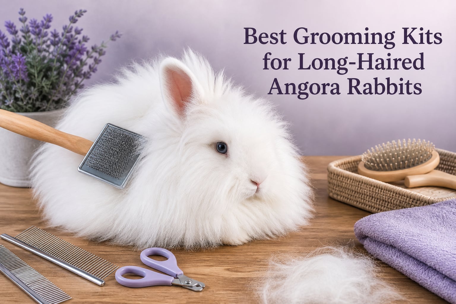 Best Grooming Kits for Long-Haired Angora Rabbits
