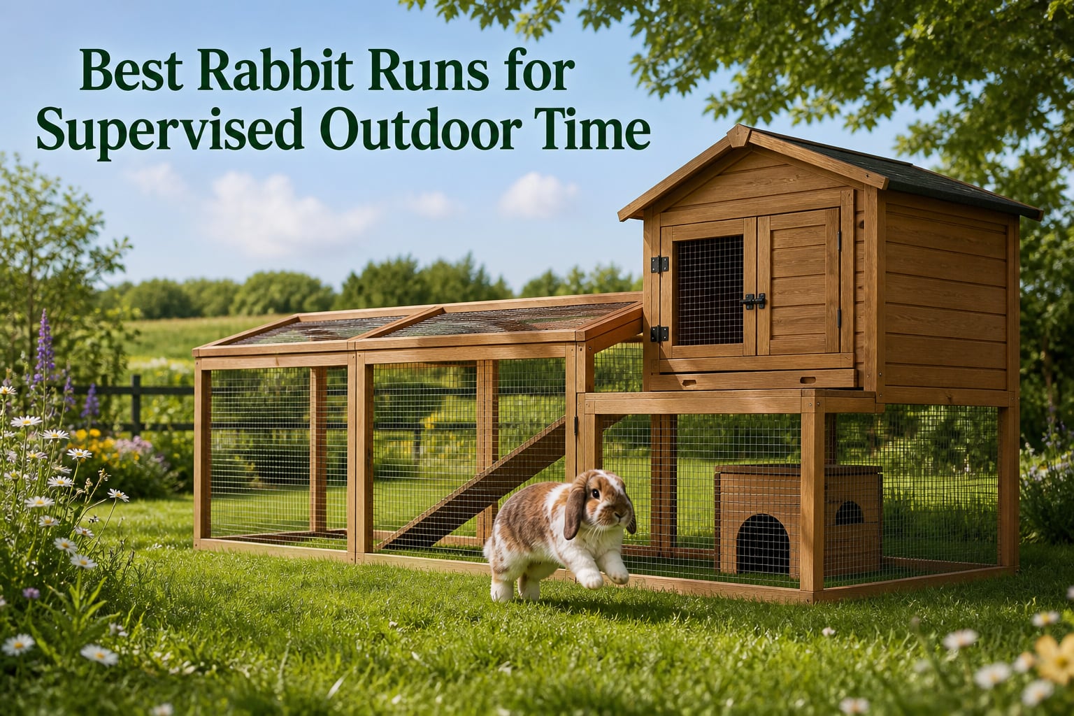 Best Rabbit Runs for Supervised Outdoor Time