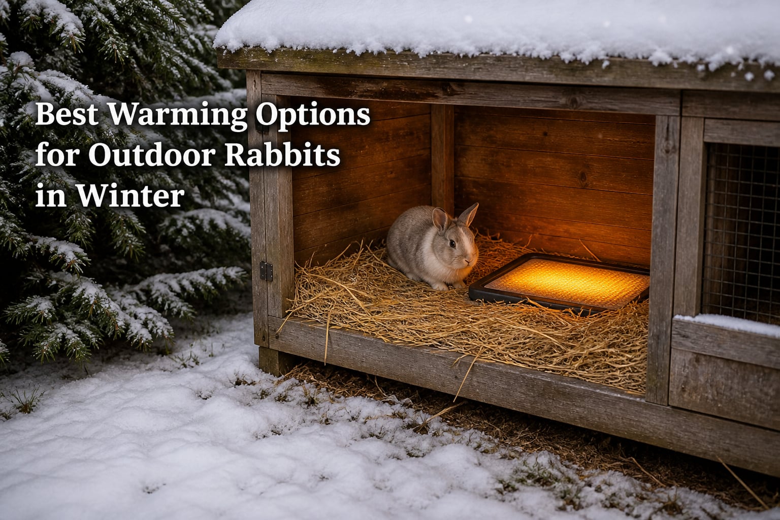 Best Warming Options for Outdoor Rabbits in Winter