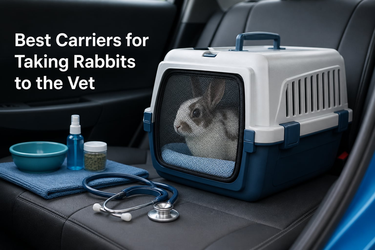 Best Carriers for Taking Rabbits to the Vet