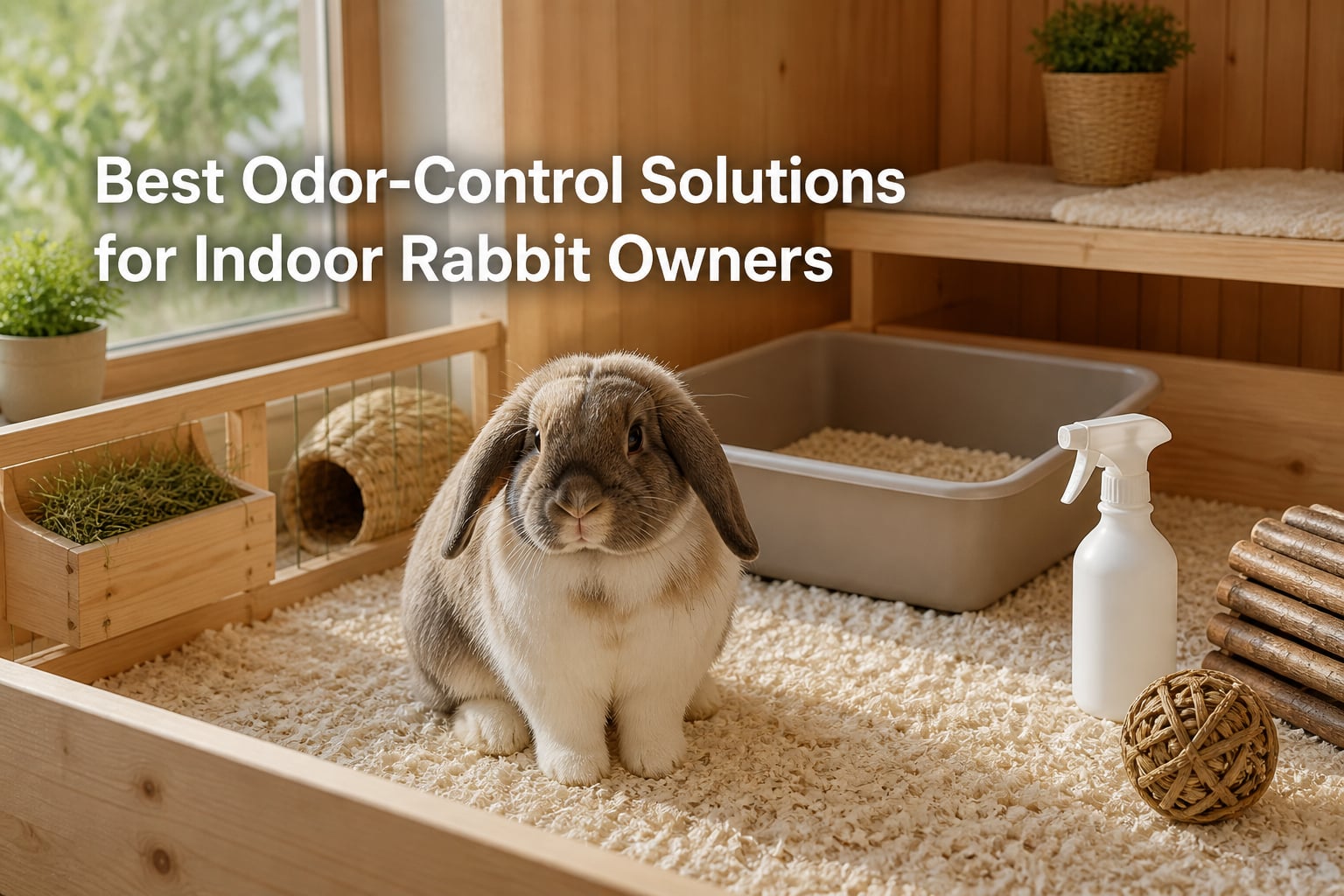 Best Odor-Control Solutions for Indoor Rabbit Owners