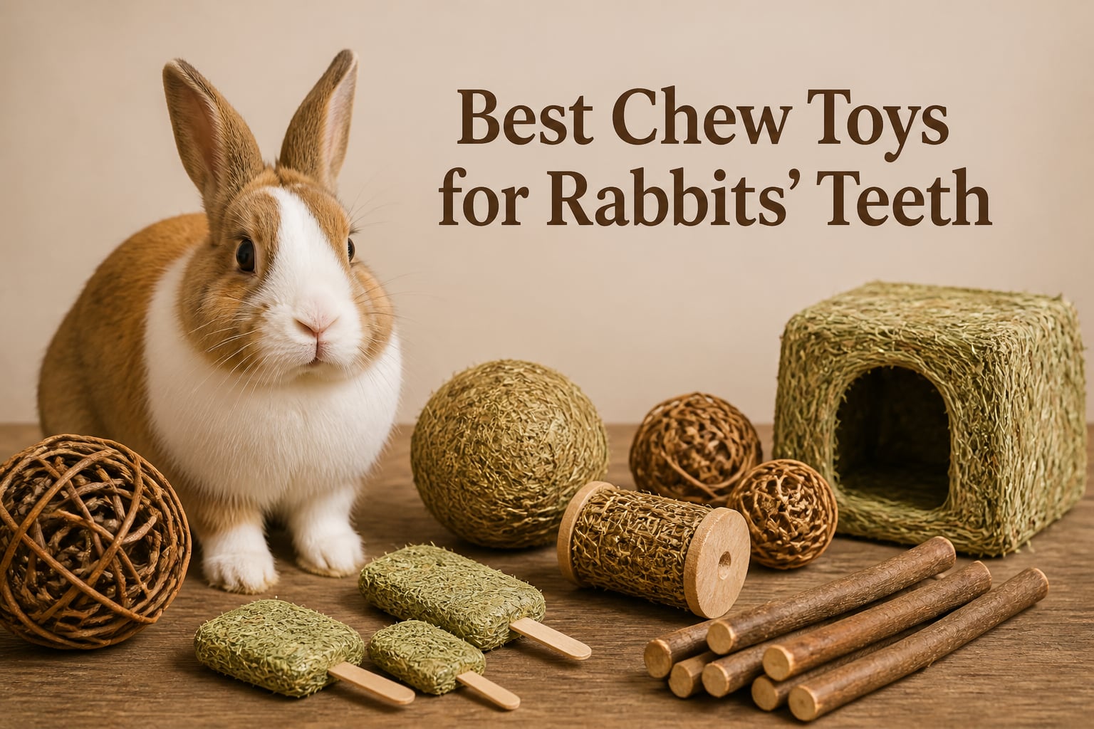 Best Chew Toys for Rabbits' Teeth