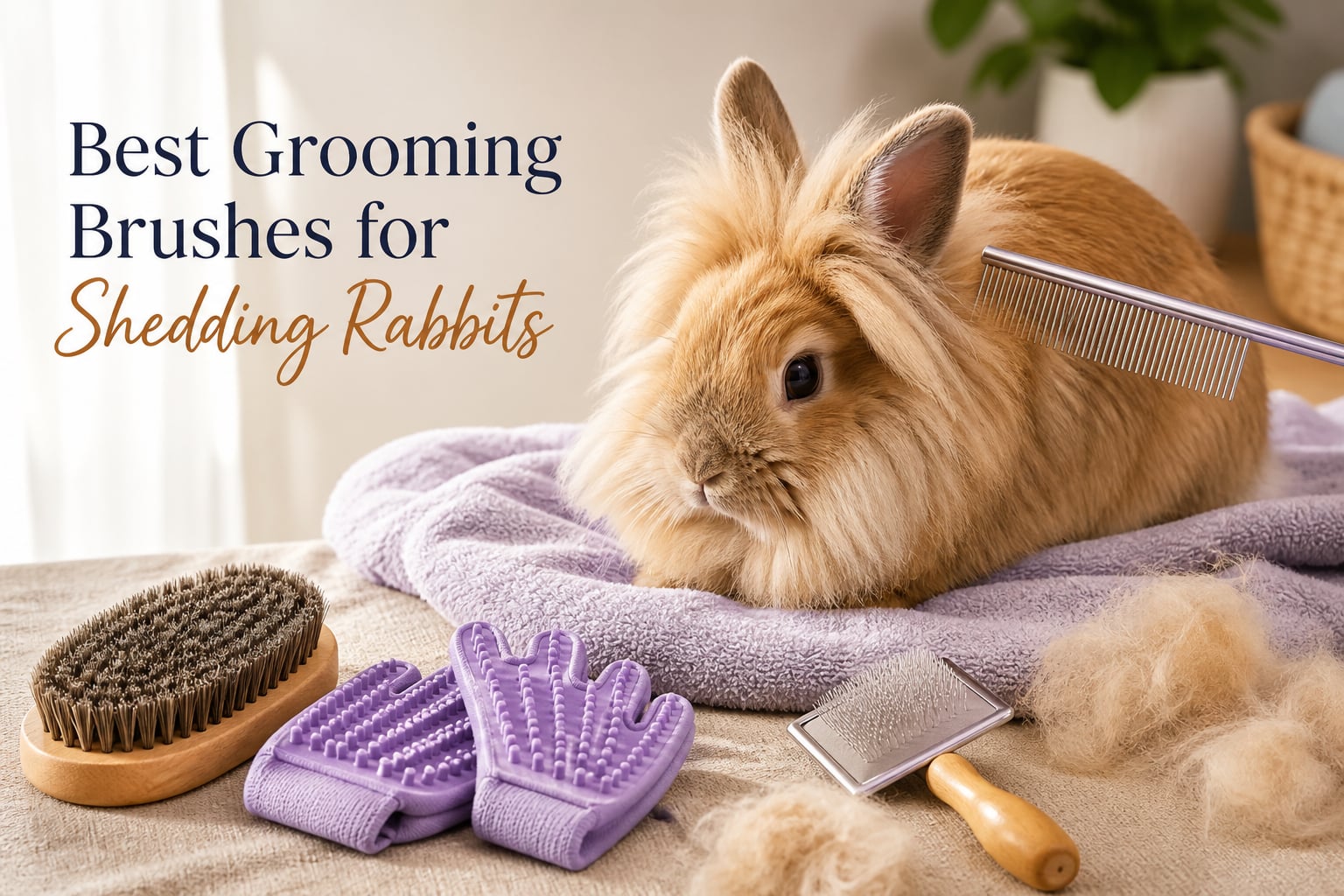 Best Grooming Brushes for Shedding Rabbits