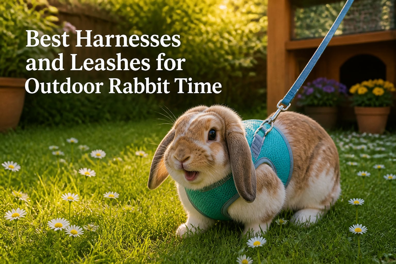 Best Harnesses and Leashes for Outdoor Rabbit Time
