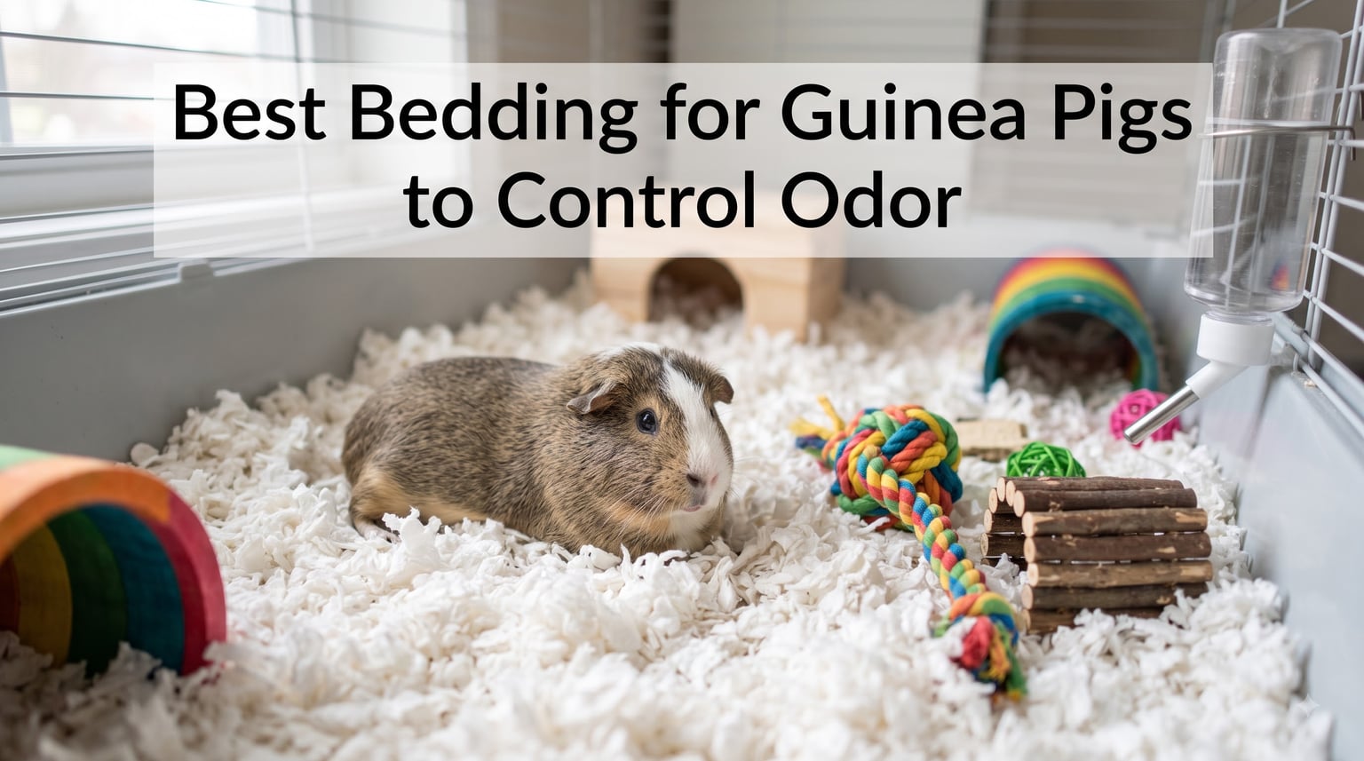 Best Bedding for Guinea Pigs to Control Odor