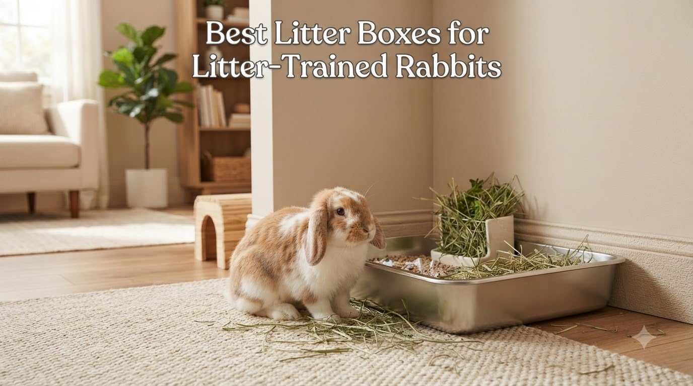 Best Litter Boxes for Litter-Trained Rabbits
