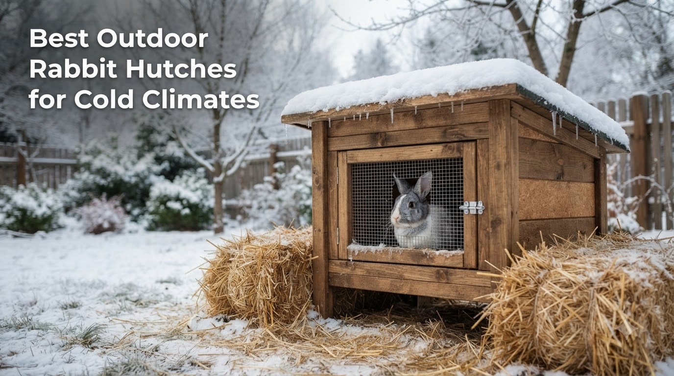 Best Outdoor Rabbit Hutches for Cold Climates