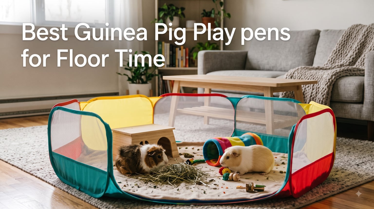 Best Guinea Pig Playpens for Floor Time