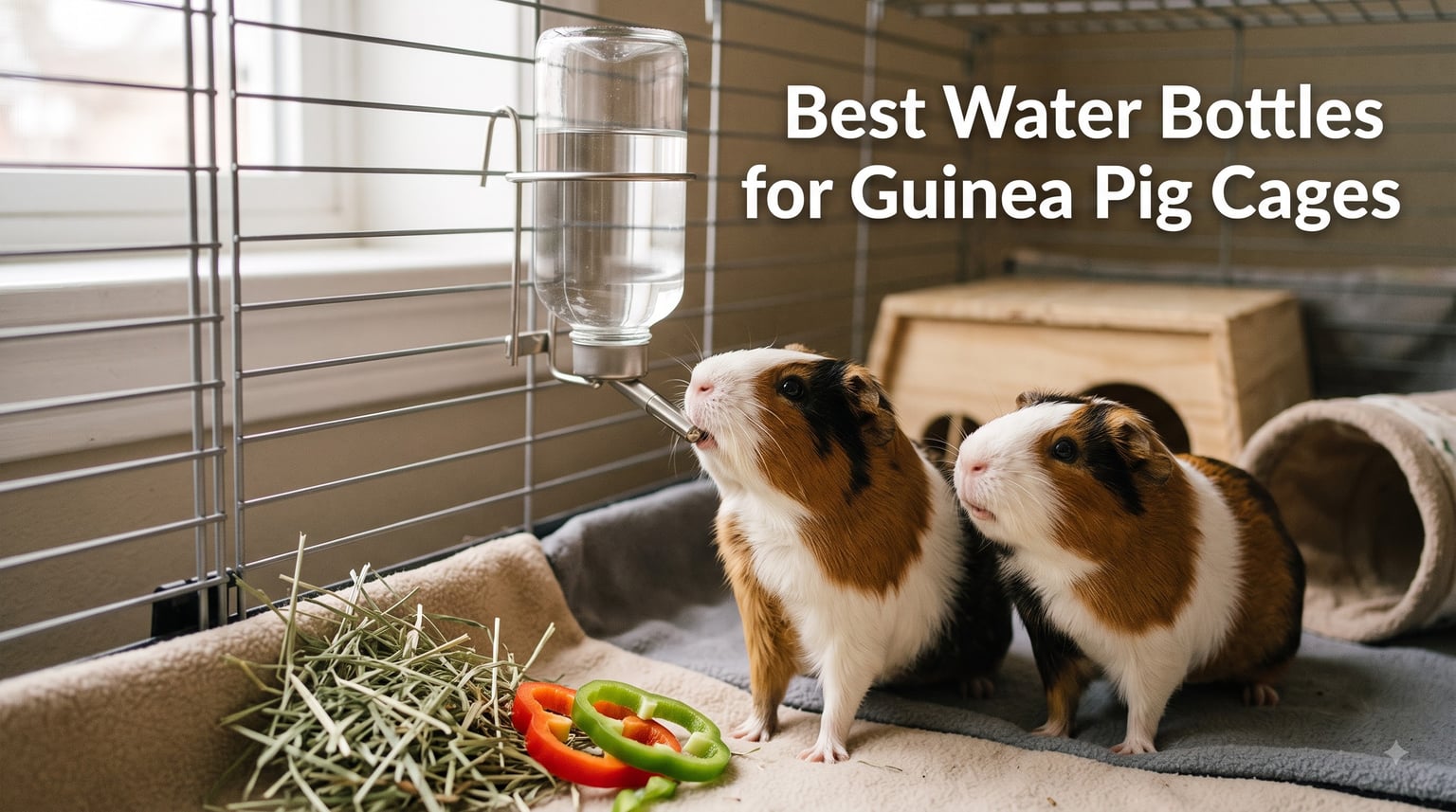 Best Water Bottles for Guinea Pig Cages