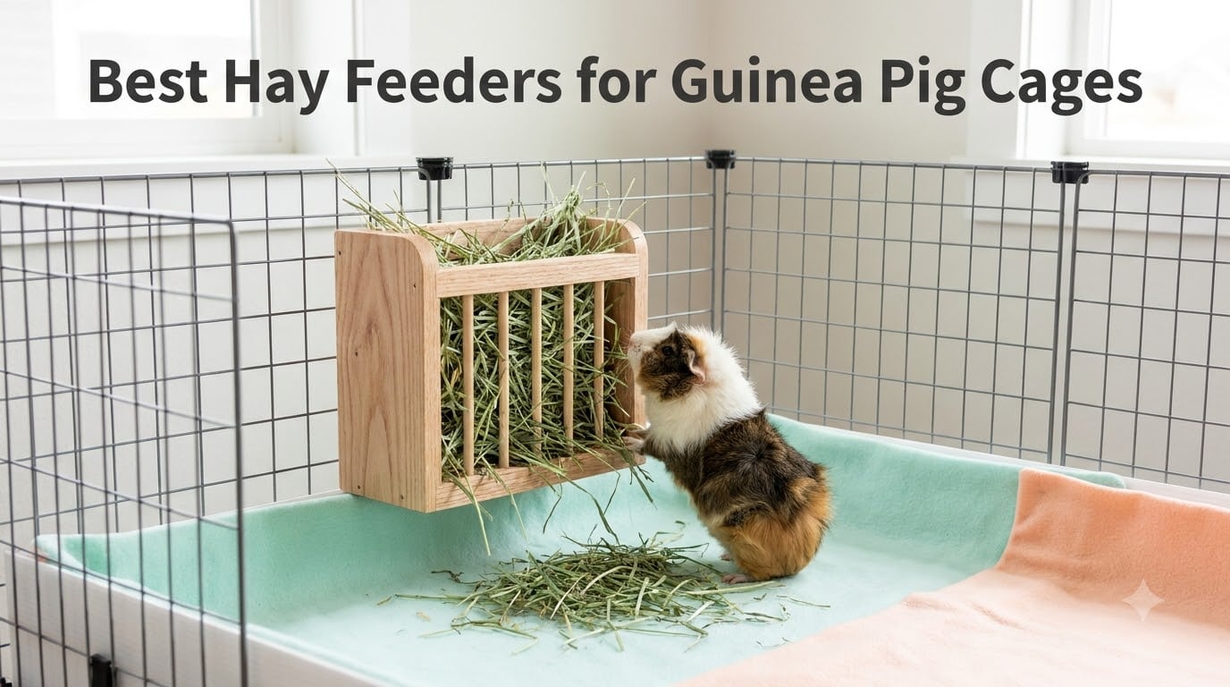 Best Hay Feeders for Guinea Pig Cages