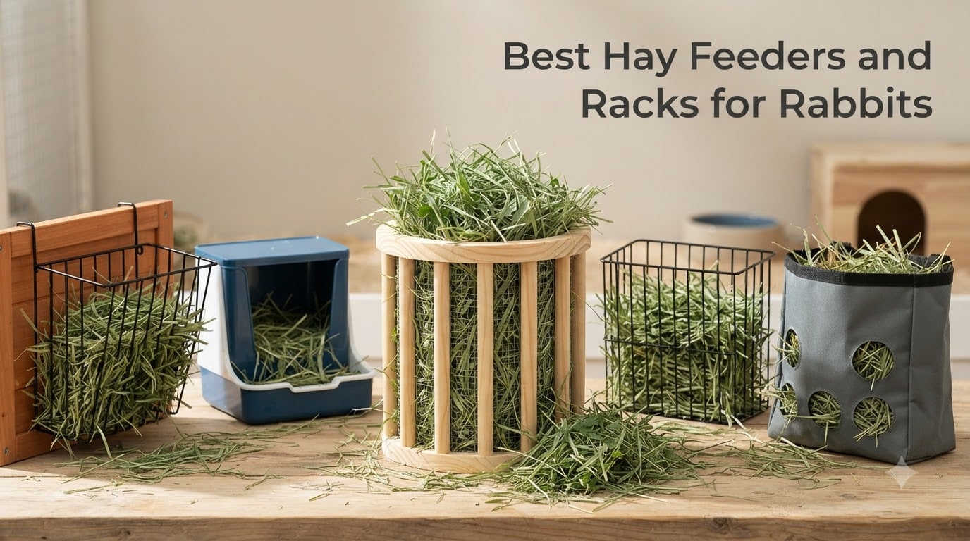 Best Hay Feeders and Racks for Rabbits