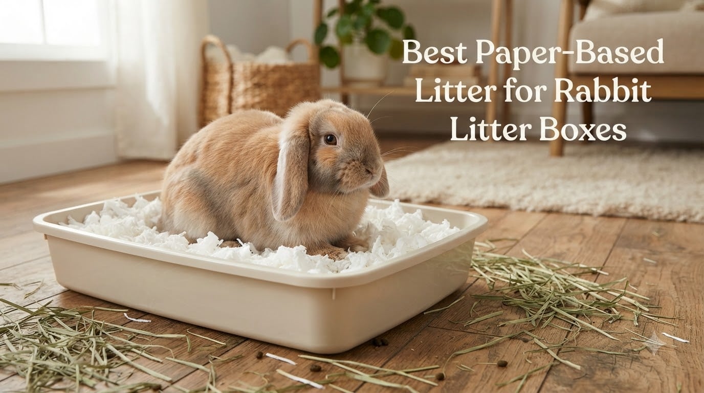 Best Paper-Based Litter for Rabbit Litter Boxes