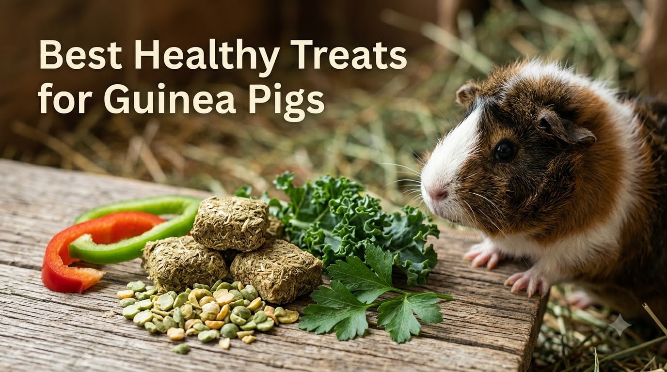 Best Healthy Treats for Guinea Pigs