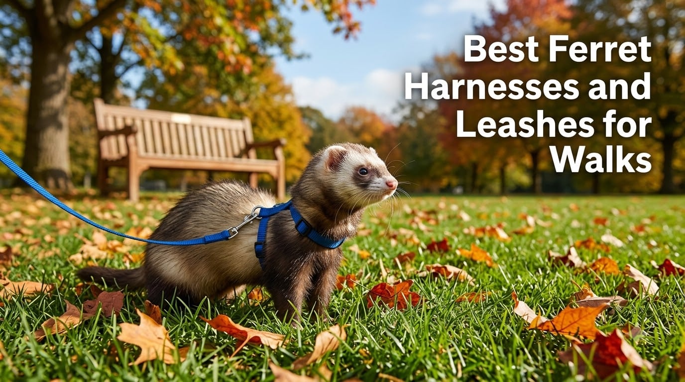 Best Ferret Harnesses and Leashes for Walks