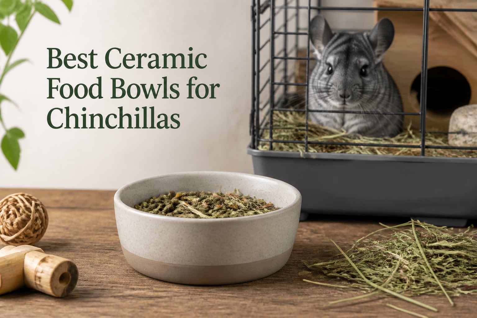 Best Ceramic Food Bowls for Chinchillas