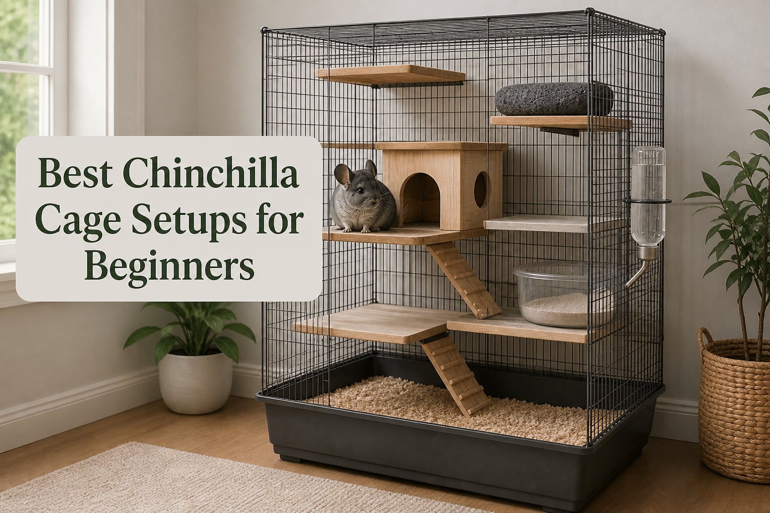 Best Chinchilla Cage Setups for Beginners