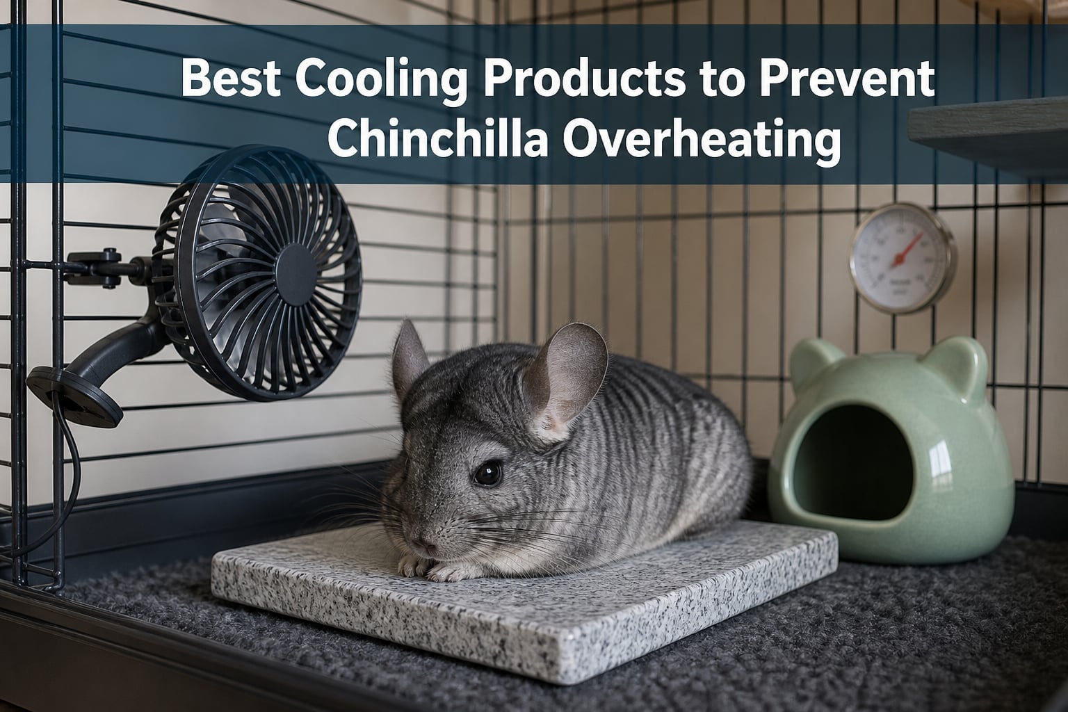 Best Cooling Products to Prevent Chinchilla Overheating